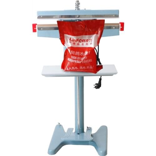 Foot Pedal Impulse Sealer ,heat sealing machine,Plastic Bag sealer DUAL TOP-BOTTOM HEAT 350mm 13 inch PEDAL SEALER