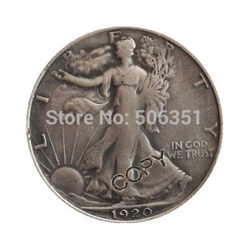 1920,P D S Walking Liberty Half Dollar COPY COINS