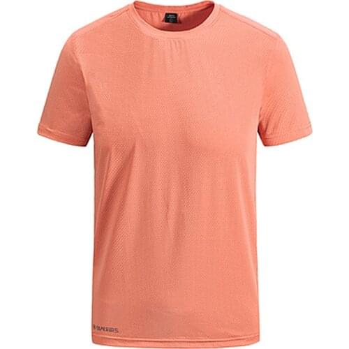 Mens T-shirt 7XL 8xl Summer Casual Sports Mens T-shirt Quick Drying Breathable Mens Top solid Mens Short Sleeves T-shirt Men