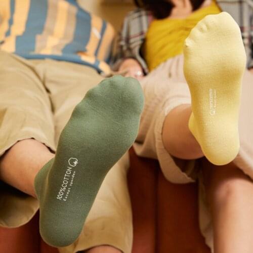 Men Socks 2021 New Spring Summer Ankle Socks Short Invisible Cotton Socks Breathable High Quality Mens Cotton Brief Solid Color