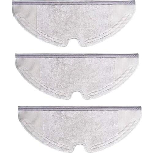 Mop Cloth for Xiaomi Mi Roborock S50 S51 Robot Vacuum Cleaner Dry Wet Water Mopping Accessories Spare Parts Kits 3 Pcs