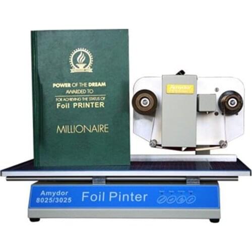 Flatbed Digital Aluminium Hot Gold Foil Stamping Printer Automatic Printing Machine for invitation letter book cover