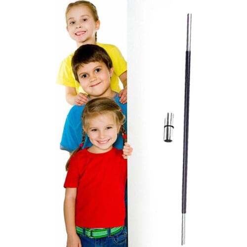 Portable Magic Pocket Staff Mini Stick Black Childrens Stick Stick Toys Hoop Golden Magic Props Bouncing H9Y9