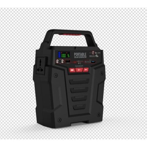 S381 portable solar generator 100w AC output built-in 75000mAh lithium battery