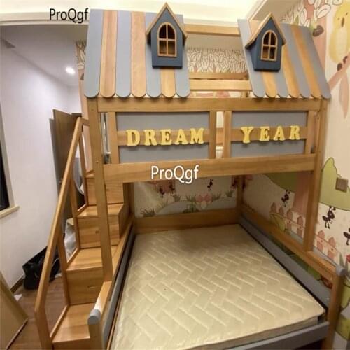 Prodgf 1Pcs A Set Children peaceful Castle Bedroom Bed