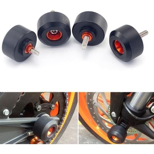 Motorcycle Frame Slider For KTM 390 Adventure 2020 Front and Rear Fork Wheel Frame Slider Crash Pads Falling Protection