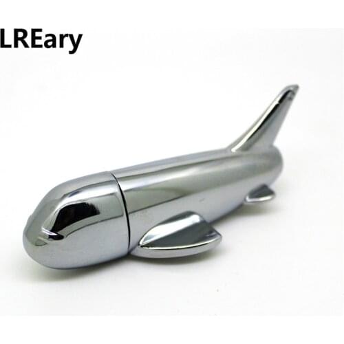 New waterproof metal plane USB Flash Drive Airplane Memory Storage disk Pen drive Stick travel gift 32GB 16GB 8GB 4GB 128MB