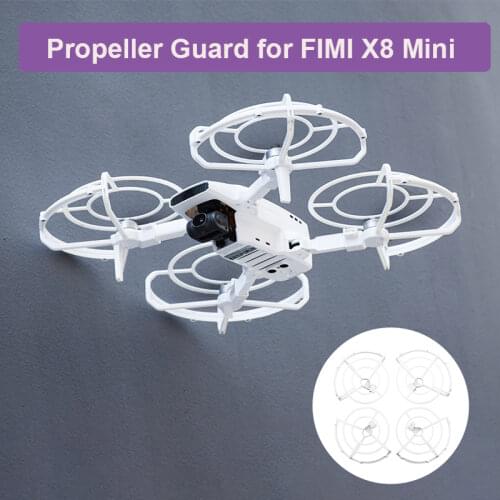 Fully Enclosed Propeller Guard for FIMI X8 Mini Drone Protector Props Blade Wing Fans Protective Case for X8 Mini Accessories