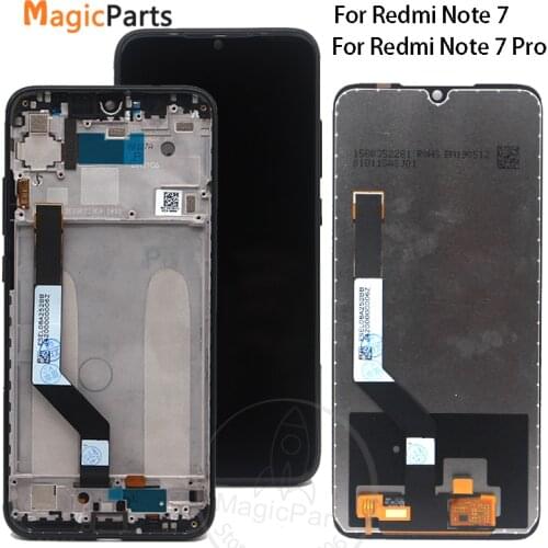Original for Xiaomi Redmi Note 7 LCD Display Screen Touch Digitizer Assembly Redmi Note7 Pro LCD Display 10 Touch Repair Parts