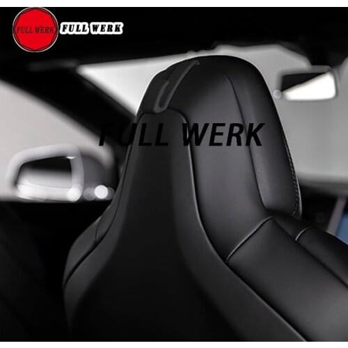 1 Pair ABS Car Styling Seat Pillow Hook Holder for Tesla Model S X Interior Modification Accessory for Pillow Adjusted Up Down