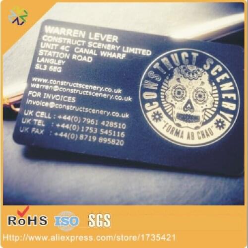 1000pcs/lot)High end plastic pvc business card