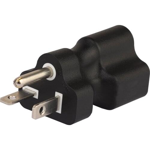 5-20P TO 5-20R, Nema 5-20P Male to Nema 5-15/20R Female AC Adapter,20 Amp T-Blade Male Plug to 15A/20A,5-20P TO 5-15R