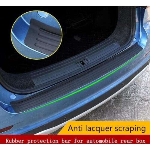 Car styling Rear Bumper Scuff Protector Cover For Audi A4 B9 B8 8T3 8F7 RS3 8VA 8V S1 S3 8V RS4 B9 B8 A3 8V S4 B8 B9 Accessories