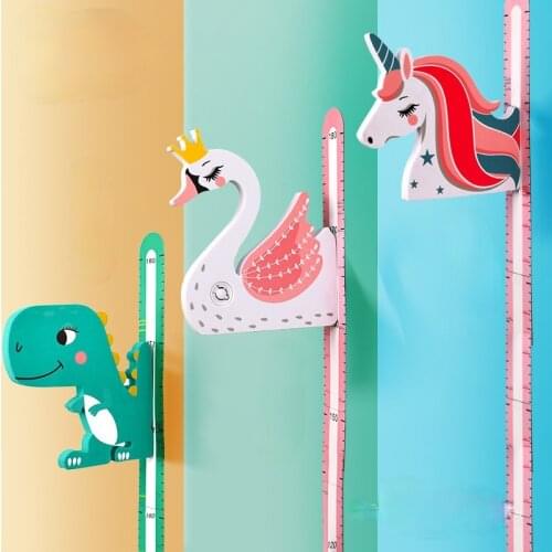 Childrens height ruler childrens height measurement 3D stereo ruler childrens height wall sticker growth chart growth chart