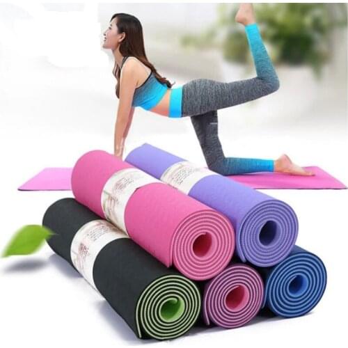TPE Toga Mats Wholesale Custom High Density Fitness Eco-friendly Antiskid And Waterproof