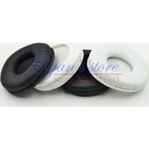 70mm Round cushion ear pads earpad replacement pads cover pillow for most brand headphones 7cm black and white