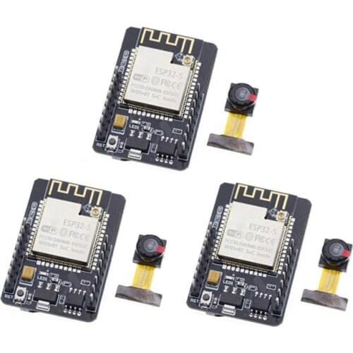 3pcs/lot ESP32-CAM WiFi And Bluetooth Module ESP32-S Serial to WiFi ESP32 CAM Development Board With Camera Modules