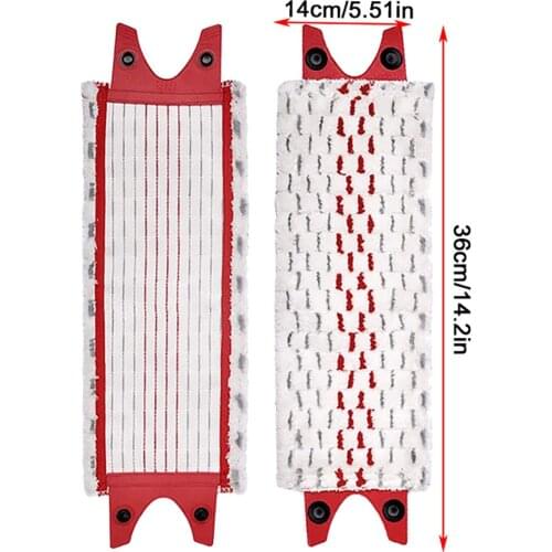 Microfibre Floor Mop Pads Replacement for Vileda UltraMax Mop Refill Replacement Set Floor Washable Replace Spray Flat Mop Cloth