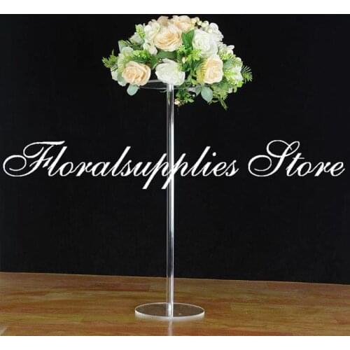 New Product 65CM Tall/10pcs Flower Stand Wedding Table Centerpiece Party Christmas Home Decoration