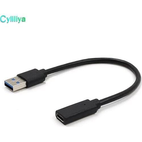 USB 3.1 Type C Female To USB 3.0 Male Port Adapter Cable USB-C To Type-A Connector Converter For Macbook Android Mobile Phone