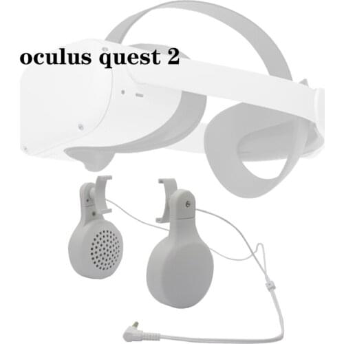 Wired Headphone for Oculus Quest 2 VR Glasses Noise Reduction Earphone Clip Rotatable Audio Adapter for Quest 2 Accessories