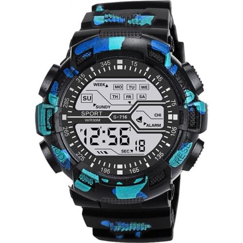 SHU ER Camouflage Watch