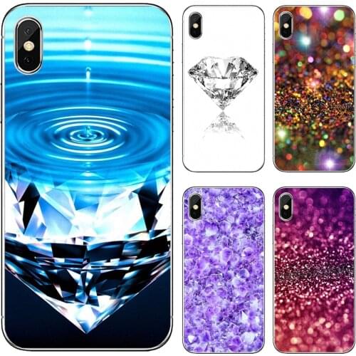 TPU Silicone Case For Xiaomi mi Redmi Note 3 4 4X 5 6 7 8 8t 9 9s 9t 10 pro lite Glitter-diamond-crystal
