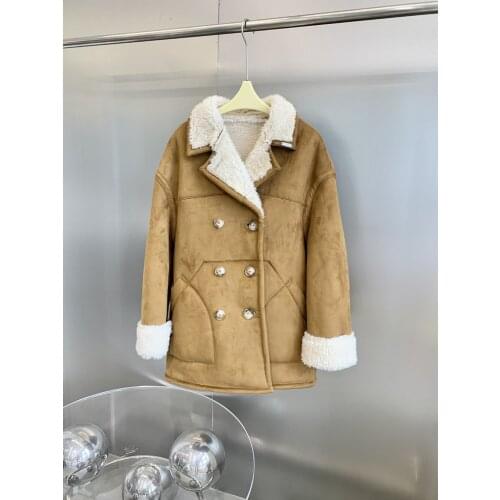 UXCELLMO Women's Suede Jackets