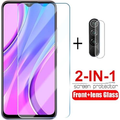 2IN1 Front + Camera Len Film for Realme C11 C12 C15 C17 Tempered Glass for Realme C3 C2 C1 V3 V5 Screen Protector