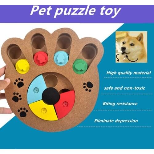 1PC Hot sale Rubber Resistant Bite brain game Chew Training Toy Dog bowl For Pet Dog Cat Puppy
