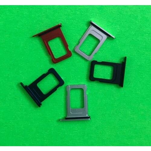 100pcs/Lot SIM Card Tray For IPhone 12 Double Single SIM Card Tray Holder Socket Replacement Part