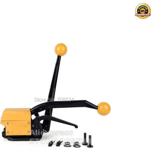 A333 Combination Manual Steel Strapping Tool 1/2Inch - 3/4Inch Steel Straps Banding Sealless strapping machine