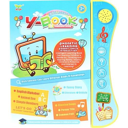 English Point Reading Kids Toys Children ligent Early Educational Machine EBook for Toddlers Learning English