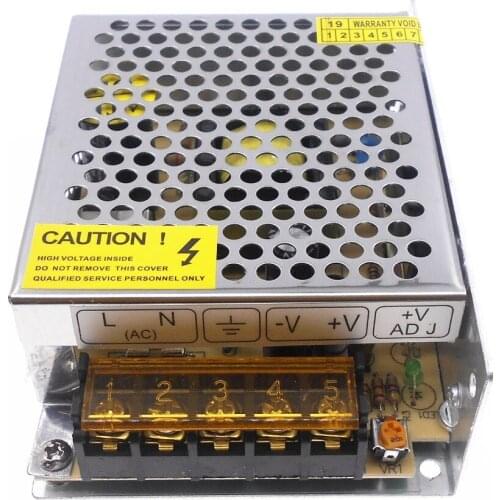 DuoWeiSi 3D Printer Parts 12V 3A power supply for LED light with counter monitoring camera switching power supply