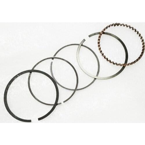 Motorcycle Piston Rings Set STD Bore Size 49mm Size 1.0*1.0*2.0 mm For Yamaha Suzuki Zongshen ZY100 JOG100 JY110 QS110 YB110