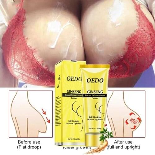 OEDO Ginseng Breast Cream Bust Fast Growth boobs Firming Breast Enhancement Cream Firming Elastic enlargement boobs Chest Care