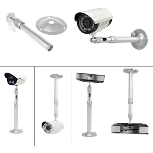 360 Degree Adjustable Projector Ceiling Mount Stand Wall Projector Bracket Metal