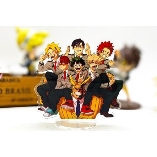 My Boku no Hero Academia All Might Kaminari Tenya Todoroki Midoriya Bakugo HF acrylic stand figure model toy cake topper toy