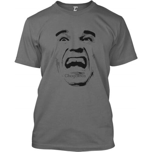 Arnold Face - Movie Star Funny Scream Mens T-Shirt