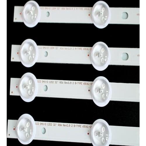 New 5set=20 Pieces LED strip 6916L-1030A 6916L-1031A or 6916L-0923A 6916L-0881A work for 32"TV LED32A2000V LC320DXN
