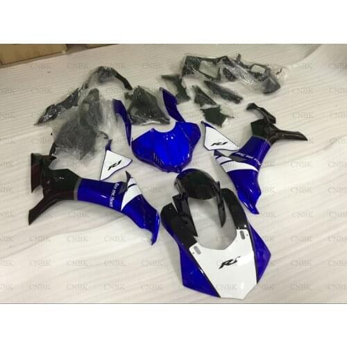 For YAMAHA YZFR1 2015 - 2017 Fairings YZF1000 R1 17 Blue Black White Fairing Kits YZF1000 R1 16 Motorcycle Fairing Unpainted