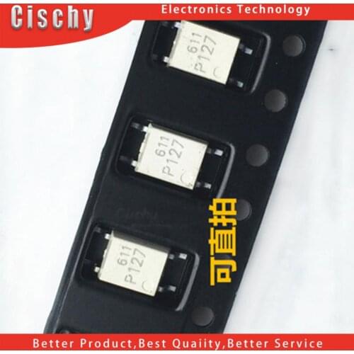 10PCS P127 TLP127 TLP127-1 SOP-4 In Stock