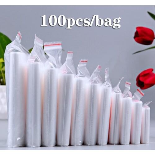 100pcs/bag Self-sealing Opp Bag DIY Diamond Painting Beads Drill Stones Container Cross Stitch Diamond Embroidery Accessories
