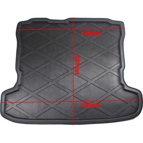 Cargo Liner Rear Trunk Cover Carpet Kick For Mitsubishi Pajero V97 Shogun 2007 2008 2009 2010-2018 Boot Tray Pad Matt Mat Floor