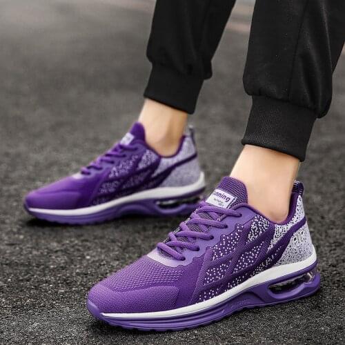 Summer Women Casual Sneakers Shoes Big Size 45 46 Couple Unisex 2021 Arrival Breathable Anti-Odor Men Running Shoes Plus Size 46