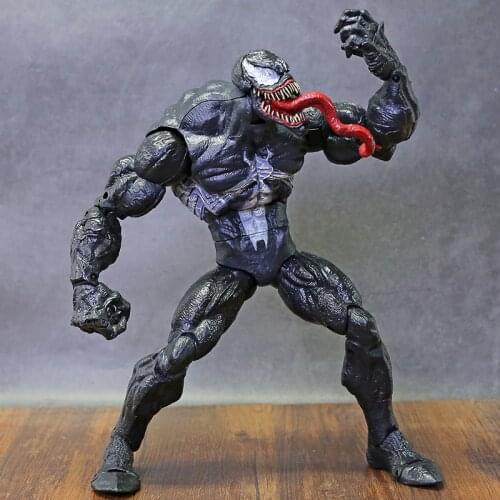 Marvel Legend Toybiz Icons Venom 12" PVC Action Figure Collectible Figurine Model Toy