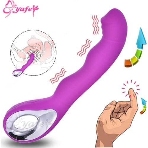 10 Speed USB Rechargealbe Magic Wand Massager Vibrators Dual Clitoris Stimulator G spot Vibrator Adult Sex Toys for Woman Adult