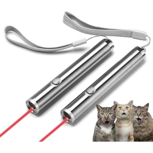 3 In 1 Multitool Funchinal Laser Pen Chaser Interactive Toys For Cats Pet Training Tool With LED Flash Light For Outdoor Camping