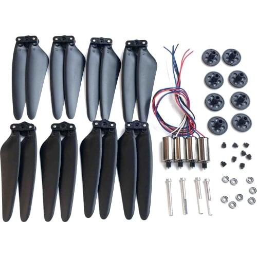Motor Engines Propeller Blade Gear Props for GPS 4K Camera HD FPV VISUO XS818 Drone Spare Parts Accessories