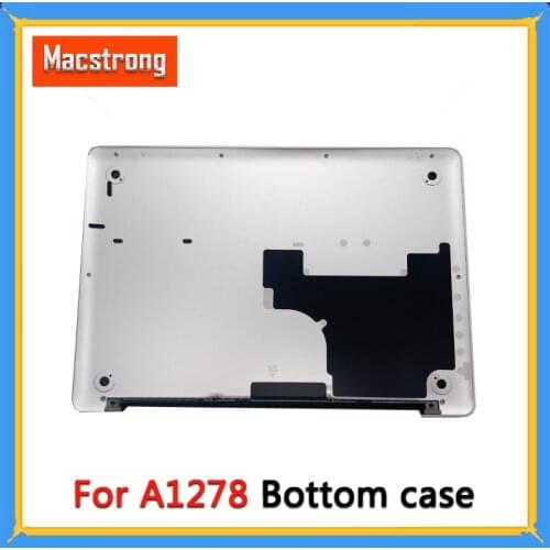 Tested A1278 Bottom Case for Macbook Pro 13" A1278 Bottom Shell Golden 2009-2012 Laptop Lower Cover With Words
